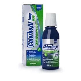 Intermed Chlorhexil 0,12% Mouthwash Long Use 250ml - Στοματικό διάλυμα κατά της πλάκας