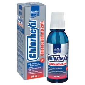 Intermed Chlorhexil 0,20% Mouthwash 250ml - Στοματικό διάλυμα με Αντιβακτηριδιακή Προστασία