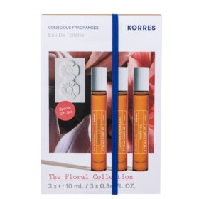 Korres The Floral Collection Eau de Toilette Σετ Αρώματα 3 x 10ml