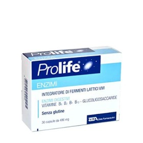 Prolife Enzimi 30caps – Συμπλήρωμα Διατροφής με Πεπτικά Ένζυμα Προβιοτικά Πρεβιοτικά & Βιταμίνες