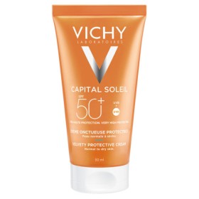 Vichy Capital Soleil Skin Perfecting Velvety Cream, Βελούδινη Υφή SPF50, 50ml