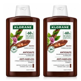Klorane Quinine Shampoo για Ενδυνάμωση & Τριχόπτωση -50% στο 2ο Προϊόν 2x400ml