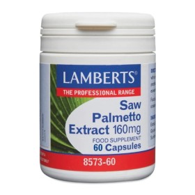 Lamberts Saw Palmetto Extract 160mg, 60 Κάψουλες – Καλή Υγεία του Προστάτη & Γυναικείων Ορμονών