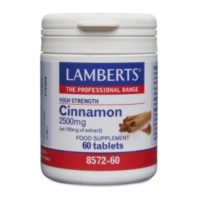 Lamberts Cinnamon 2500mg Κανέλλα – 60 Ταμπλέτες