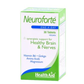Health Aid Neuroforte 30tabs – Συμπλήρωμα για Yγιές Νευρικό Σύστημα