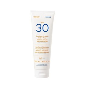Korres Yoghurt Sunscreen Emulsion Face & Body SPF30 – Αντηλιακό γαλάκτωμα για Σώμα/Πρόσωπο 250ml