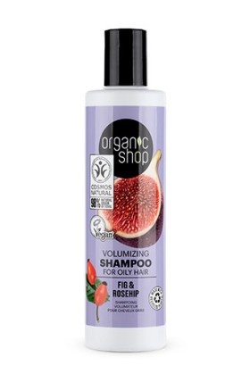 Natura SIberica Organic Shop Volumizing Shampoo 280ml - Σαμπουάν Όγκου για Λιπαρά Μαλλιά