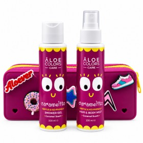 Aloe Colors Kids Caramelito Set | Mist & Shower Gel 100ml + Pen - Σετ Vanillito με Mist για τα μαλλιά και το σώμα, αφρόλουτρο και στυλό