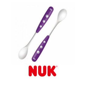 Nuk Easy Learning - Κουτάλι Φαγητού 6m+  2τμχ