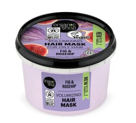 Natura Siberica Organic Shop Volumizing Hair Mask 250ml - Μάσκα Μαλλιών για όγκο, Λιπαρά μαλλιά