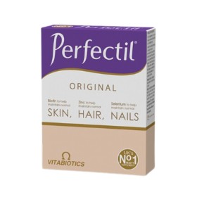 Vitabiotics Perfectil Original Triple Action 30 κάψουλες – Συμπλήρωμα Διατροφής για Δέρμα, Μαλλιά και Νύχια