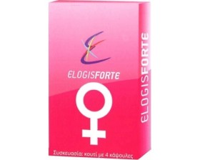 Elogis Forte Pink Συμπλήρωμα Διατροφής για Ενίσχυση της Σεξουαλικής Επιθυμίας της Γυναίκας 4caps