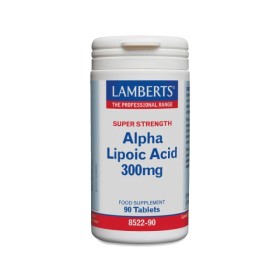 Lamberts Alpha Lipoic Acid 300mg 90 Ταμπλέτες – Αντοξειδωτικό Συμπλήρωμα που Παράγει και Ενέργεια