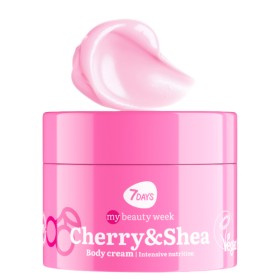 7DAYS Cherry & Shea Body Cream 250ml - Κρέμα Σώματος για Επανόρθωση