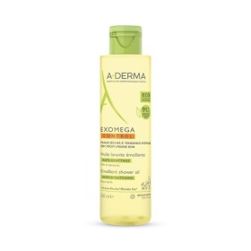 A-Derma Exomega Control Emollient Shower Oil Anti-Scratching 200ml - Καθαρισμός για Ξηρό Δέρμα ή για Δέρμα με τάση Ατοπίας