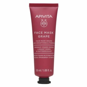 Apivita Face Mask Grape  Αντιρυτιδική & Συσφιγκτική Μάσκα Προσώπου με Σταφύλι 50ml