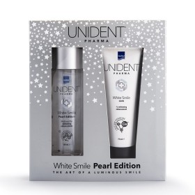 Unident Pharma Set Pearl Edition White Smile Toothpaste 75ml & Mouthwash 100ml