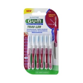 Gum Trav-ler Interdental 1612 Brush 1.4mm Fuschia 6 τεμάχια - Μεσοδόντια Βουρτσάκια Φούξια