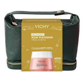 Vichy Neovadiol Rose Platinium Κρέμα Ημέρας για Ρόδινη Λάμψη & Αναζωογόνηση 50ml & Δώρο Pureté Thermale 3 σε 1 100ml & Δώρο Νεσεσέρ
