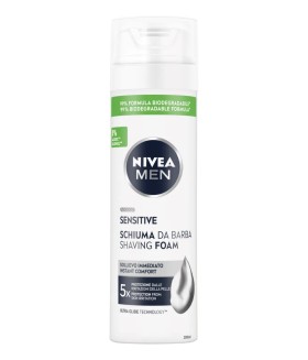 Nivea Sensitive Shaving Foam 200ml - Αφρός Ξυρίσματος