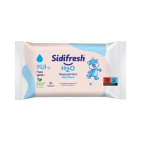 Sidifresh H2O Μωρομάντηλα 64 τμχ./ συσκ.