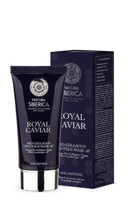 Natura Siberica Royal Caviar Cryo Mask -50° 75ml - Μάσκα Προσώπου με Φυτικό Κολλαγόνο