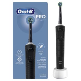 Oral-B Vitality Pro Μαύρη Ηλεκτρική Οδοντόβουρτσα με 1 Κεφαλή Βουρτσίσματος 1τμχ