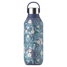 Chilly’s Bottle Series 2 Liberty 500ml Brighton Blossom Whale Blue – Μπουκάλι Θερμός