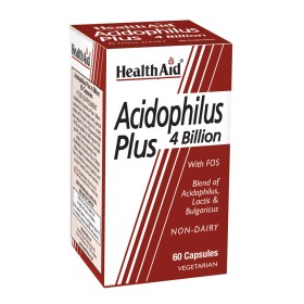 Health Aid A-Z Acidophilus Plus 60caps – Συμπλήρωμα Ισορροπίας της Εντερικής Χλωρίδας
