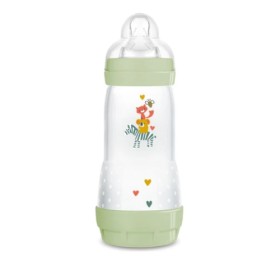 MAM Easy Start Anti-Colic 320ml Πράσινο | Πλαστικό Μπιμπερό 4m+ με Θηλή Σιλικόνης SkinSoft™ & Βαλβίδα Αερισμού