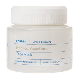 Korres Greek Yoghurt Probiotic Super Dose Face Mask 100ml - Μάσκα Προσώπου Προβιοτικών με Ελληνικό Γιαούρτι