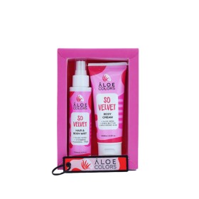 Aloe Colors So Velvet Gift Set Body Cream 100ml + Hair & Body Mist 100ml - Κρέμα Σώματος 100ml και Ενυδατικό Σπρέι για Σώμα και Μαλλιά 100ml