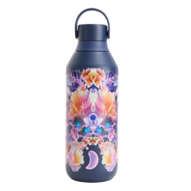 Chillys Series 2 Bottle Botanical Deep Blue 500ml