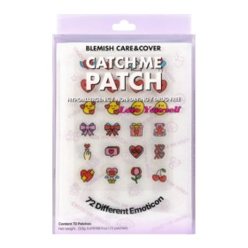 Catch Me Patch Love Yourself Emoticon Design 72pcs - Επιθέματα Υδρογέλης για Κάλυψη Σημαδιών