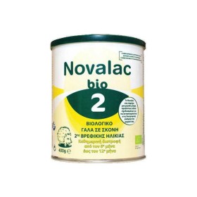 Novalac Bio 2 Βιολογικό Γάλα σε Σκόνη Δεύτερης Βρεφικής Ηλικίας 6-12m 400gr