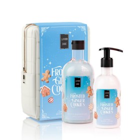 Lavish Care Frosted Ginger Cookies Christmas Set Shower Gel 500ml & Body Lotion 300ml