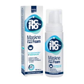 Intermed Acnofix Maskne Cleansing Face Foam 150ml – Αφρός Καθαρισμού Προσώπου
