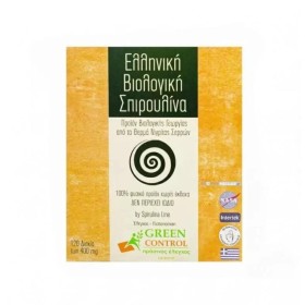 Green Control Βιολογική Σπιρουλίνα Νιγρίτας Σερρών 120 Δισκία των 400mg