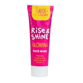 Aloe Colors Face Mask Glowing 60ml - Μάσκα προσώπου για όψη νεανική και φωτεινή