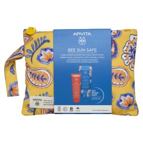 Apivita Promo Bee Sun Safe Hydra Sensitive Soothing Face Cream SPF50 50ml + Δώρο After Sun Limited Edition 100ml