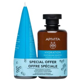 Apivita Promo Hydration Σαμπουάν για Ενυδάτωση με Υαλουρονικό Οξύ και Αλόη 250ml & Conditioner Hydration για Ενυδάτωση 150ml