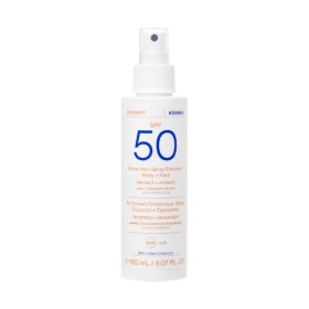 Korres Sunscreen Spray Body + Face SPF50 150ml -  Αντηλιακό Γαλάκτωμα Σπρέι Σώματος + Προσώπου