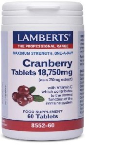 Lamberts Cranberry 18.750mg 60 Ταμπλέτες
