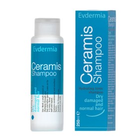 Evdermia Ceramis Shampoo 250ml – Τονωτικό Σαμπουάν για Ξηρά ή Κανονικά Μαλλιά