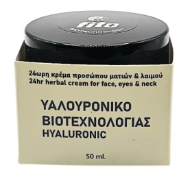 Fito Υαλουρονικό Βιοτεχνολογίας 24ωρη Κρέμα Προσώπου Ματιών & Λαιμού 50ml