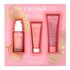 Caudalie VinoHydra Moisturizing Routine - Ενυδατικός Ορός Προσώπου με Υαλουρονικό Οξύ 30ml, Ενυδατική Μάσκα Προσώπου 15ml & Αφρόλουτρο 50ml