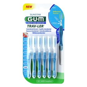 Gum Trav-ler 1614 Interdental Brush 1.6mm Blue 6 τεμάχια - Μεσοδόντια Βουρτσάκια Μπλέ