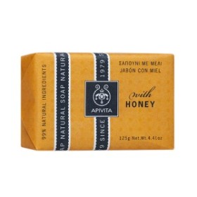 Apivita Natural Soap Honey 125g - Σαπούνι με Μέλι για Ξηρές επιδερμίδες