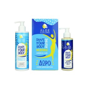 Aloe Colors Shape Your Body Morning Routine Set - Σετ Αδυνατιστικό Gel Κατά της Κυτταρίτιδας 120ml & Κρέμα Αδυνατίσματος 240ml