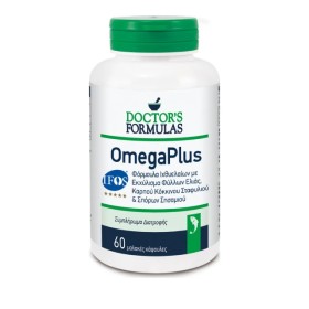 Doctors Formulas Omega Plus 60 μαλακές κάψουλες- Φόρμουλα Ιχθυελαίων